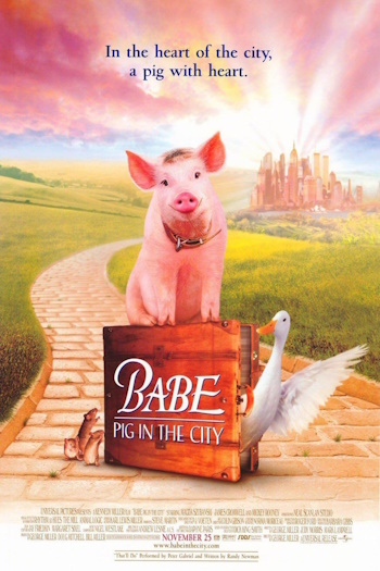 Download Babe: Pig in the City (1998) {English With Subtitles} 720p [800MB]